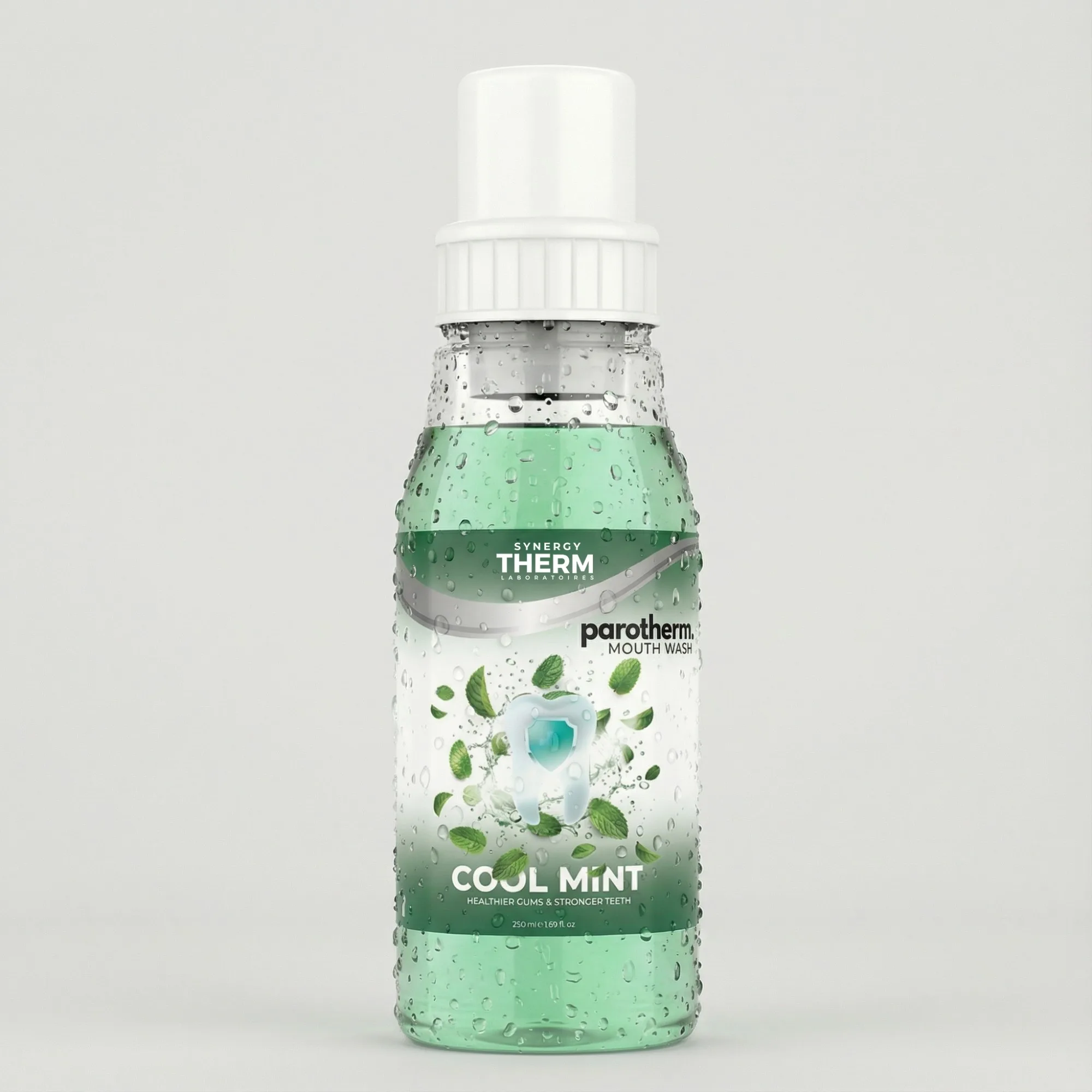 Stomatologice - Parotherm Apă de Gură cu Efect Răcoritor de Mentă