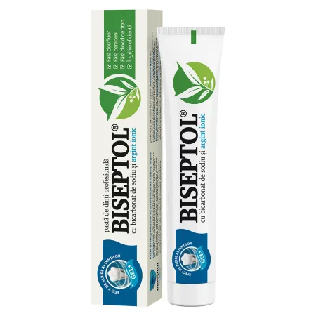 PRODUSE - Pasta de dinți cu argint ionic Biseptol 75 ml