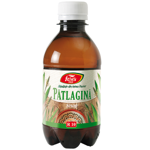 Ameliorare simptome raceala si gripa - Patlagina Sirop R10 250 ml Fares