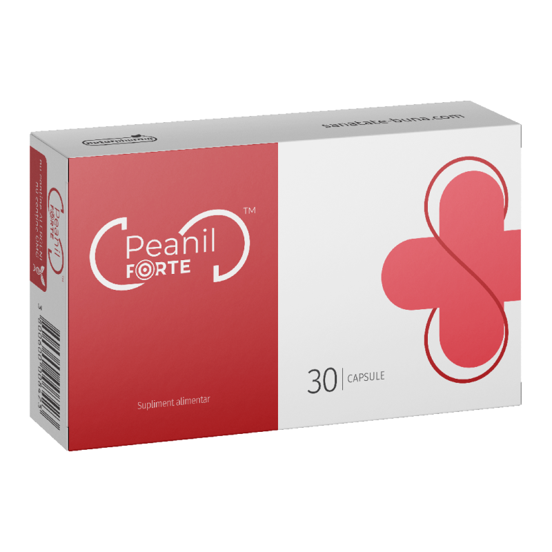 Vitamine Si Suplimente - Peanil Forte Naturpharma 30 capsule