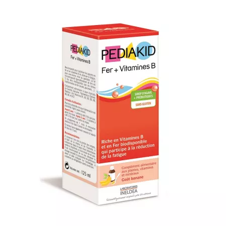 PRODUSE - Pediakid Fer + Vitamina B sirop , 125ml