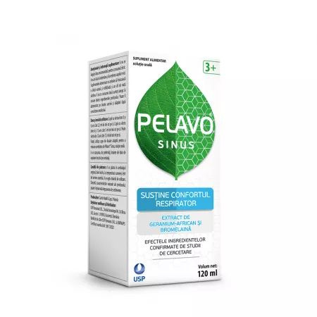 Suplimente alimentare copii - Pelavo Sinus Solutie Orala X 120ML