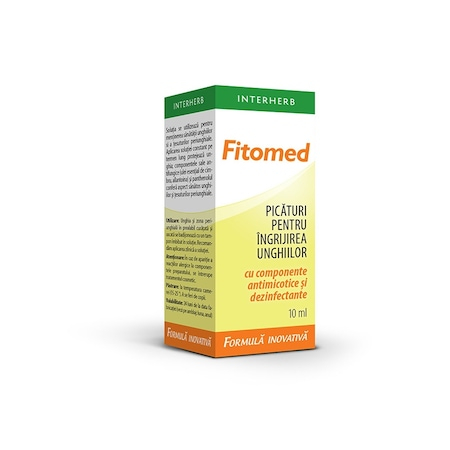 PRODUSE - Fitomed Picaturi pentru ingrijirea unghiilor, 10 ml