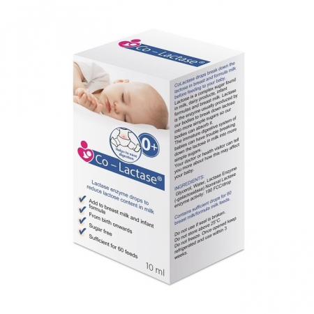 Puiul mamei - Co-Lactase picături pentru sugari, 10 ml