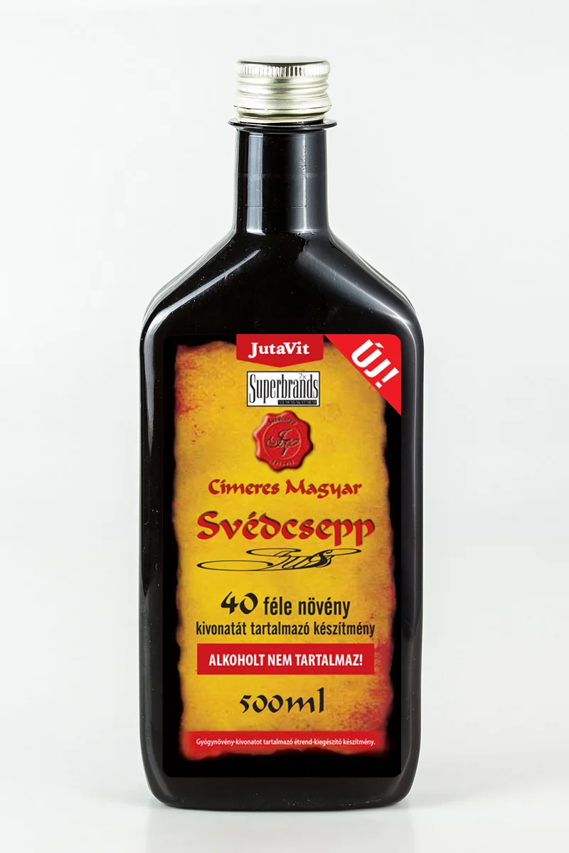 Digestie si Metabolism - Picaturi Suedeze 40 Plante Fara Alcool X 500ML