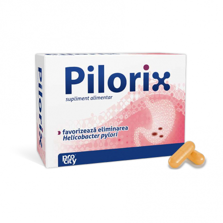 Tulburări gastrointestinale - Pilorix, 30 capsule