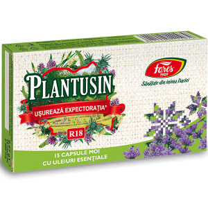 Circulatie periferica deficitara - Plantusin Usureaza Expectoratia, R18, capsule moi