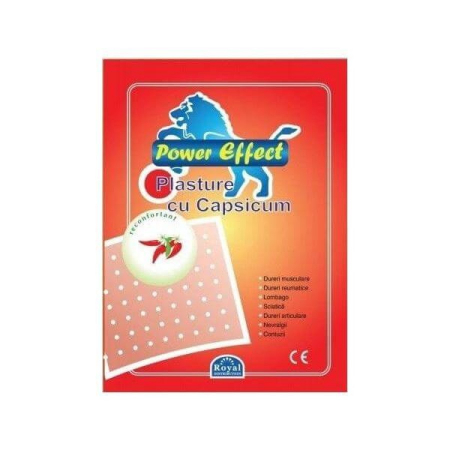 De toate cele.... - Plasture cu Capsicum Power Effect 12cmx18cm, 1 bucata