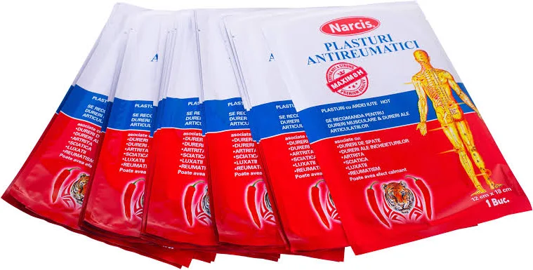 Plasturi Antireumatici Mentol 12Cm/18Cm [1]