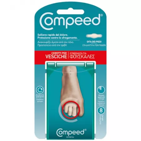 De toate cele.... - Plasturi interdigitali pentru basici Blister Toes , 8 bucati