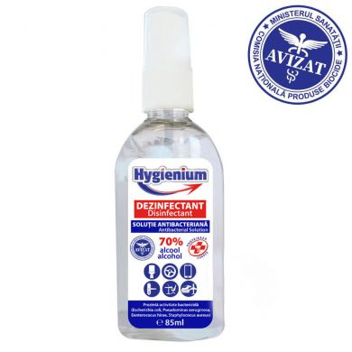 De toate cele.... - Hygienium Solutie antibacteriana cu 70% alcool, 85 ml