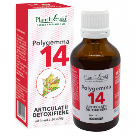 PRODUSE - Polygemma 14 ARTICULATII DETOXIFIERE, 50 ml