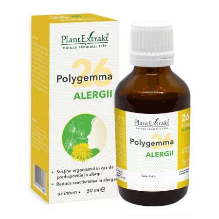 Alergii - Polygemma 26 Alergii 50 ml, Plant Extract