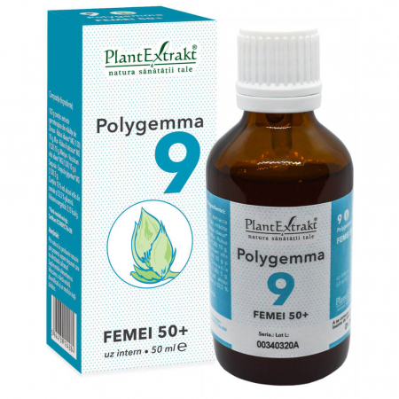 PRODUSE - Polygemma 9 FEMEI 50+, 50 ml