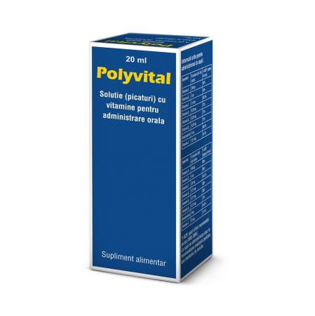 Circulatie periferica deficitara - Polyvital , 20 ml