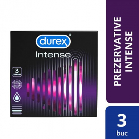 PRODUSE - Durex Intense prezervative, 3 bucati