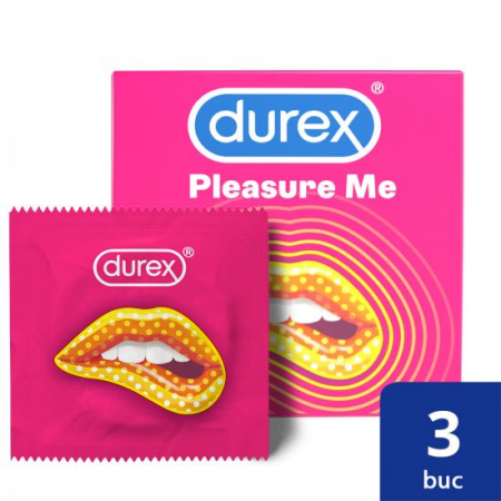PRODUSE - Durex Pleasure Me prezervative, 3 bucati