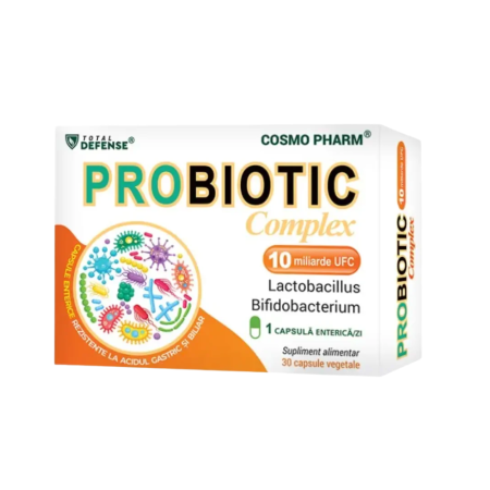 Vitamine Si Suplimente - Probiotic Complex 10Mld X 30Cps 1Cut+1Cut - CosmoPharm