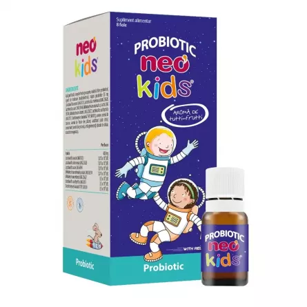 Oferte È™i reduceri - Probiotic Suspensie Neo Kids 10 ML X 8 FL