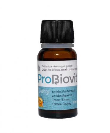 Probiovit Baby Probiotic, picaturi pentru sugari si copii, 10 ml [2]