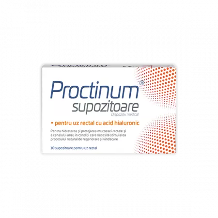 Promotiile lunii Septembrie - Proctinum , 10 Supozitoare