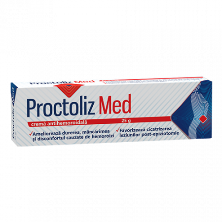 PRODUSE - Proctoliz Med crema antihemoroidala, 25 g