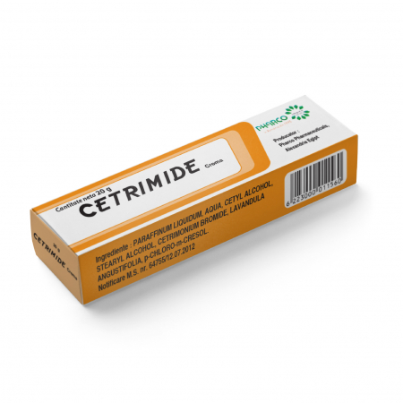 Circulatie periferica deficitara - Cetrimide, tub 20 g