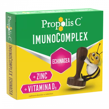 PRODUSE - Propolis C Echinacea Imunocomplex, 20 comprimate