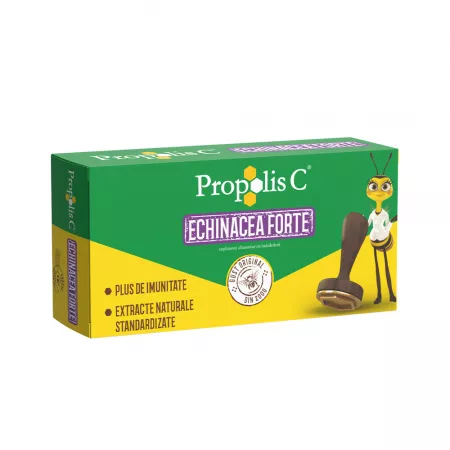 PRODUSE - Propolis C + Echinaceea Forte , 30 Comprimate