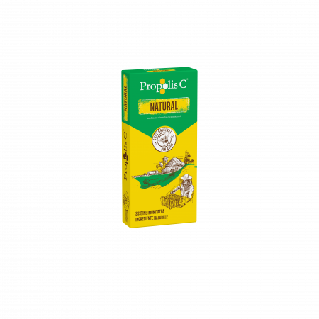 PRODUSE - Propolis C natural, 20 comprimate pentru supt