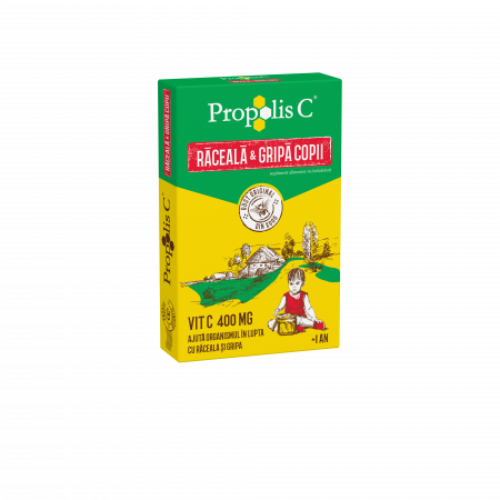 Oferte și reduceri - Propolis C raceala si gripa copii, 8 plicuri