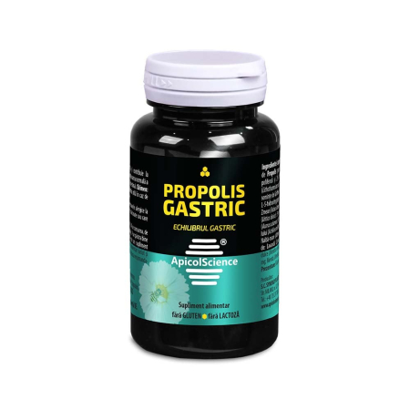 Produse Apicole - Propolis Gastric X 60Cps - ApicolScience