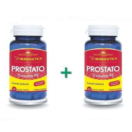 Altele - Prostato Curcumin95 X 60 Capsule, 1 Cutie+1 Cutie Cadou