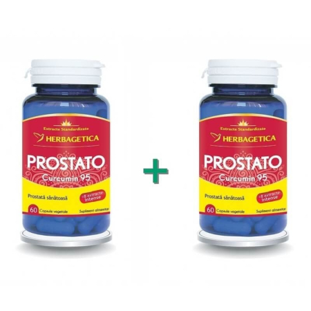 Fertilitate barbati - Prostato Curcumin95 Herbagetica 60 capsule