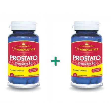 Fertilitate barbati - Prostato Curcumin95 Herbagetica 60 capsule