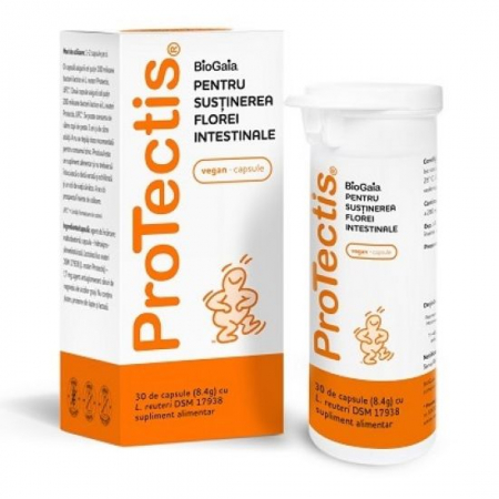 Digestie și metabolism - ProTectis probiotice, 30 capsule