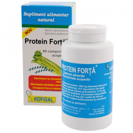 Produse autohtone - Protein Forță, 60 comprimate