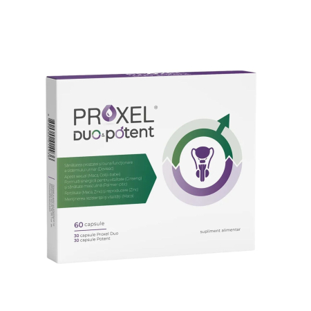 Multivitamine si minerale adulti - Proxel Duo X 30Cps - NaturPharma