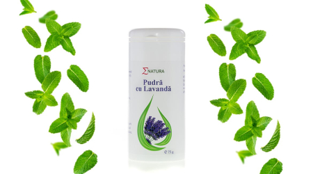 Ingrijire Copii - Pudra cu lavandă Enatura 75 g