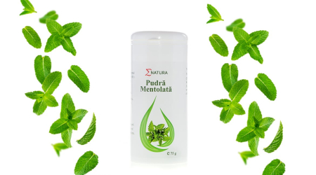 Ingrijire Copii - Pudra mentolată Enatura 75 g