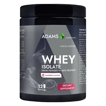 Pudre proteice - Pudră proteică Whey Isolate cu aromă de zmeură 360 g