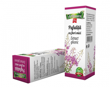 Altele - Pufuliță cu flori mici extract gliceric