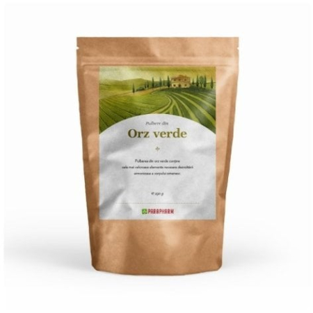 Suplimente Pentru Sportivi - Pulbere Din Orz Verde 250 g Parapharm