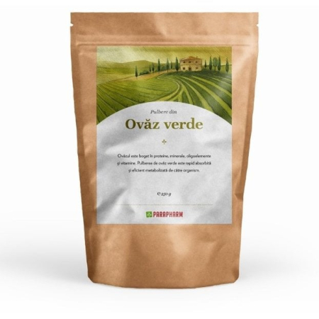 Suplimente Pentru Sportivi - Pulbere din ovăz verde 250 g Parapharm
