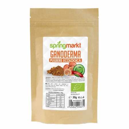 Circulatie periferica deficitara - Ganoderma Pulbere Ecologica X 50G