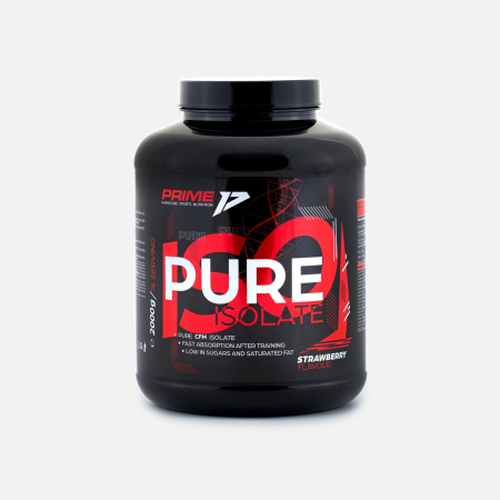 Pudre proteice - Pure Isolate Strawberry 2 kg / 74 porții PRIME