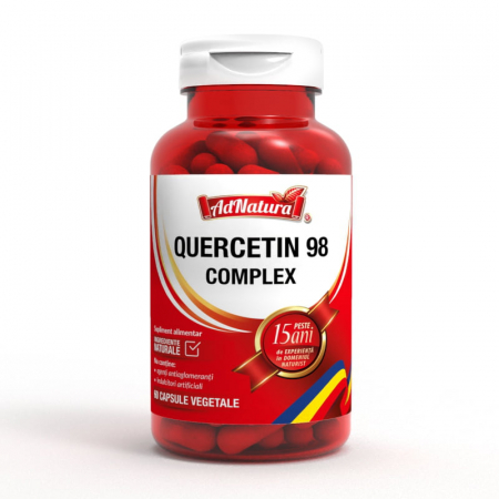 Circulatie periferica deficitara - QUERCETIN 98 COMPLEX 60 capsule
