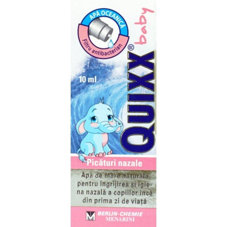 Solutii nazale - Quixx Baby Picături Nazale 10 ml, BERLIN CHEMIE