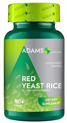 Produse autohtone - Red Yeast Rice ( Drojdie din orez rosu) 600 mg , 90 capsule