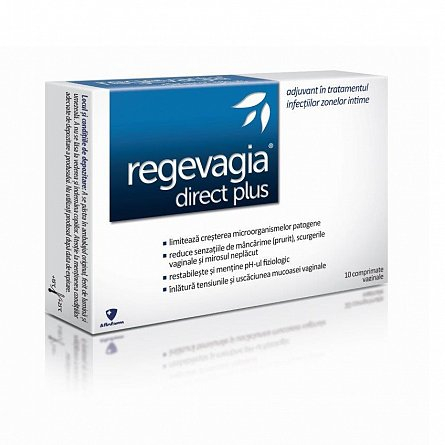 Produse autohtone - Regevagia direct plus, 10 comprimate vaginale